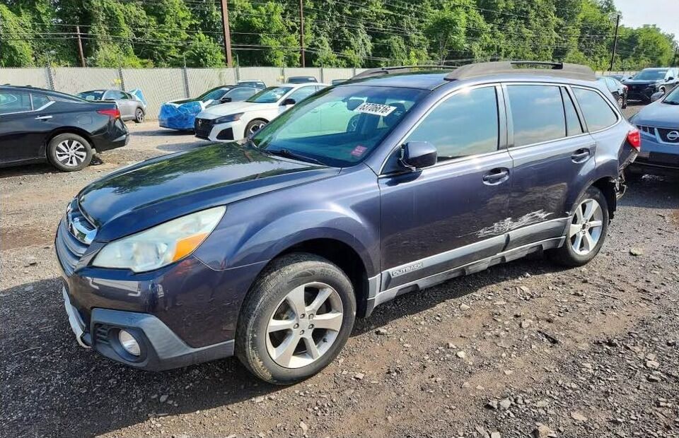 Blue 2013 Subaru Outback 2.5i Limited being parted out