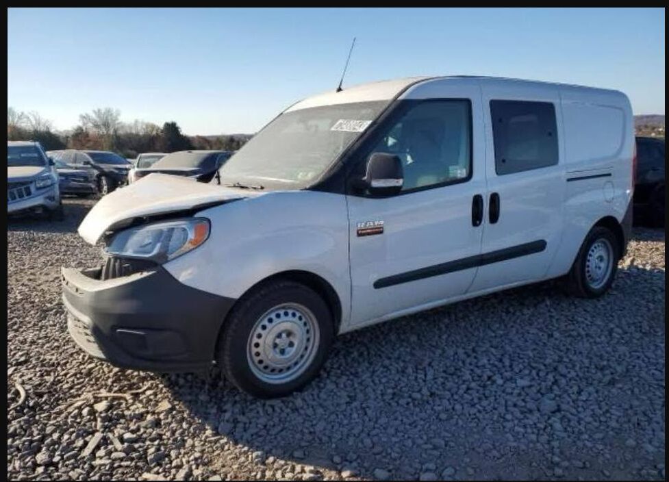 2021 Ram ProMaster City being parted out